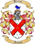 Barron Family Coat of Arms from Ireland