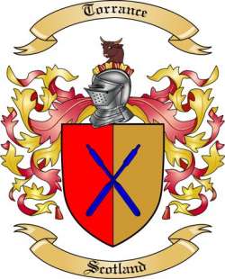 Torrance Family Crest from Scotland by The Tree Maker