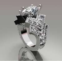 custom designed wedding rings