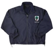 Embroidered Men’s Jacket – Fleece Lined Jacket for Men with Coat of Arms 