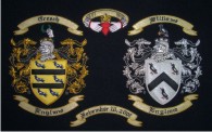 Embroidery - Double Coat of Arms