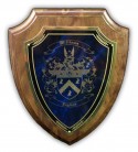 Coat of Arms and Family Crest Wood Plaque