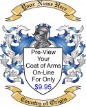 On Line Preview of Your Coat of Arms