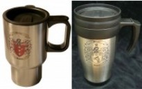 Travel Mug with Family Crest / Coat of Arms