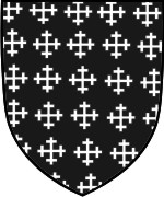 Shield Layout 20 with Semee of Crosslets