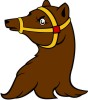 Simplistic Bears-Bulls 3 Head Muzzled & Erased