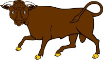 Simplistic Bears-Bulls 7 Passant and Affronte