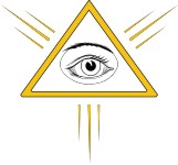 Simplistic Religious Symbol 11 The Eye of God