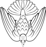 Simplistic Religious Symbol 7 Pentecostal Dove