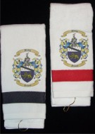 Personalized Golf Towels / Corporate Gift with Coat of Arms