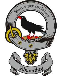 Abanathey Family Crest from Scotland2