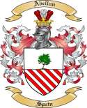 Abellan Family Crest from Spain