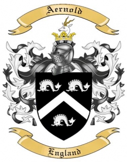 Aernold Family Crest from England