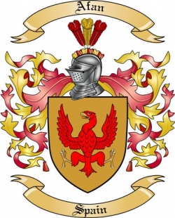Afan Family Crest from Spain2