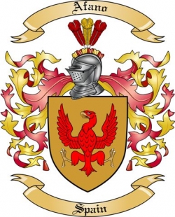 Afano Family Crest from Spain2