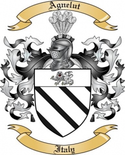 Agnelut Family Crest from Italy2