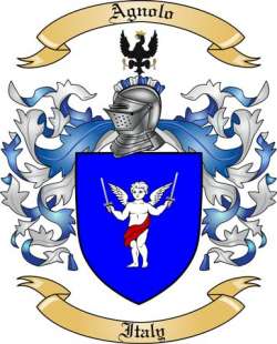 Agnolo Family Crest from Italy3