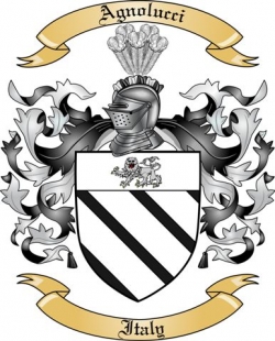 Agnolucci Family Crest from Italy2