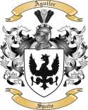 Aguiler Family Crest from Spain