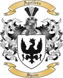 Aguilera Family Crest from Spain