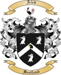 Aird Family Crest from Scotland