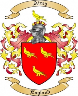 Airey Family Crest from England