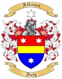 Albanez Family Crest from Italy