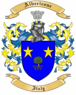 Albericone Family Crest from Italy