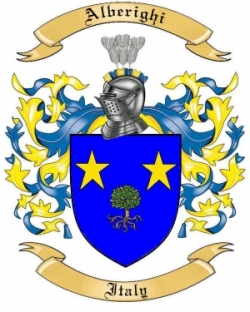 Alberighi Family Crest from Italy