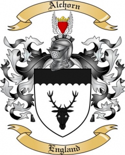 Alchorn Family Crest from England
