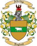 Aldridge Family Crest from England2
