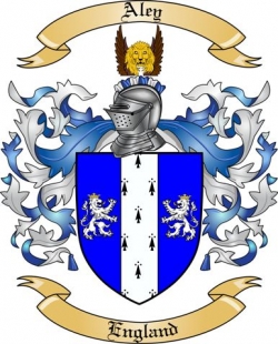 Aley Family Crest from England