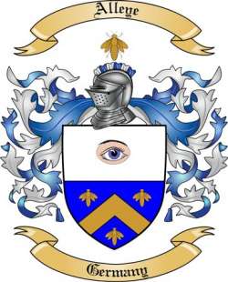 Alleye Family Crest from Germany