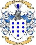 Altamirano Family Crest from Spain