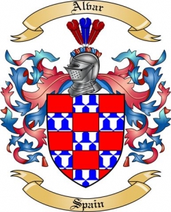 Alvar Family Crest from Spain