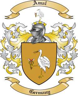 Amal Family Crest from Germany
