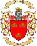 Amiconi Family Crest from Italy