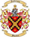 Anderson Family Crest from Sweden