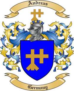 Andreas Family Crest from Germany