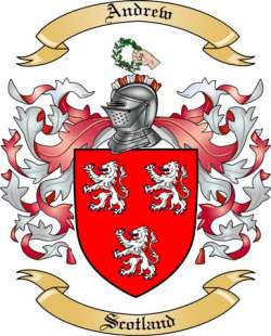 Andrew Family Crest from Scotland