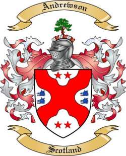Andrewson Family Crest from Scotland