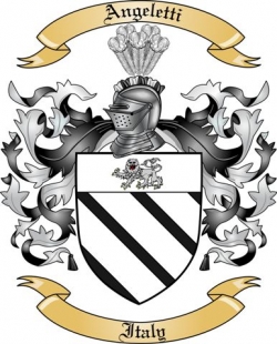 Angeletti Family Crest from Italy2