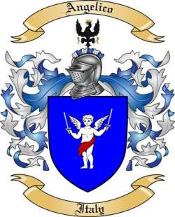 Angelico Family Crest from Italy