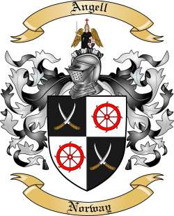 Angell Family Crest from Norway