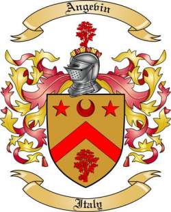 Angevin Family Crest from Italy