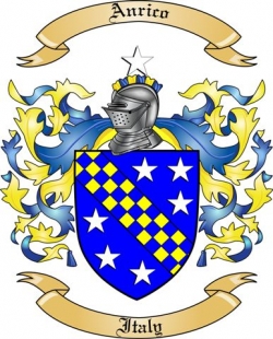 Anrico Family Crest from Italy
