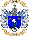 Antnio Family Crest from Italy