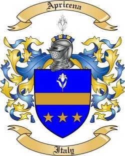 Apricena Family Crest from Italy