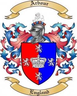 Arbour Family Crest from England