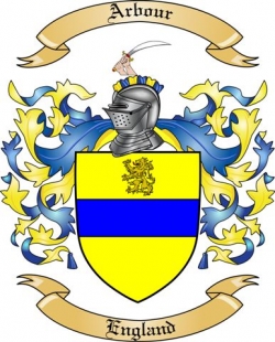 Arbour Family Crest from England2